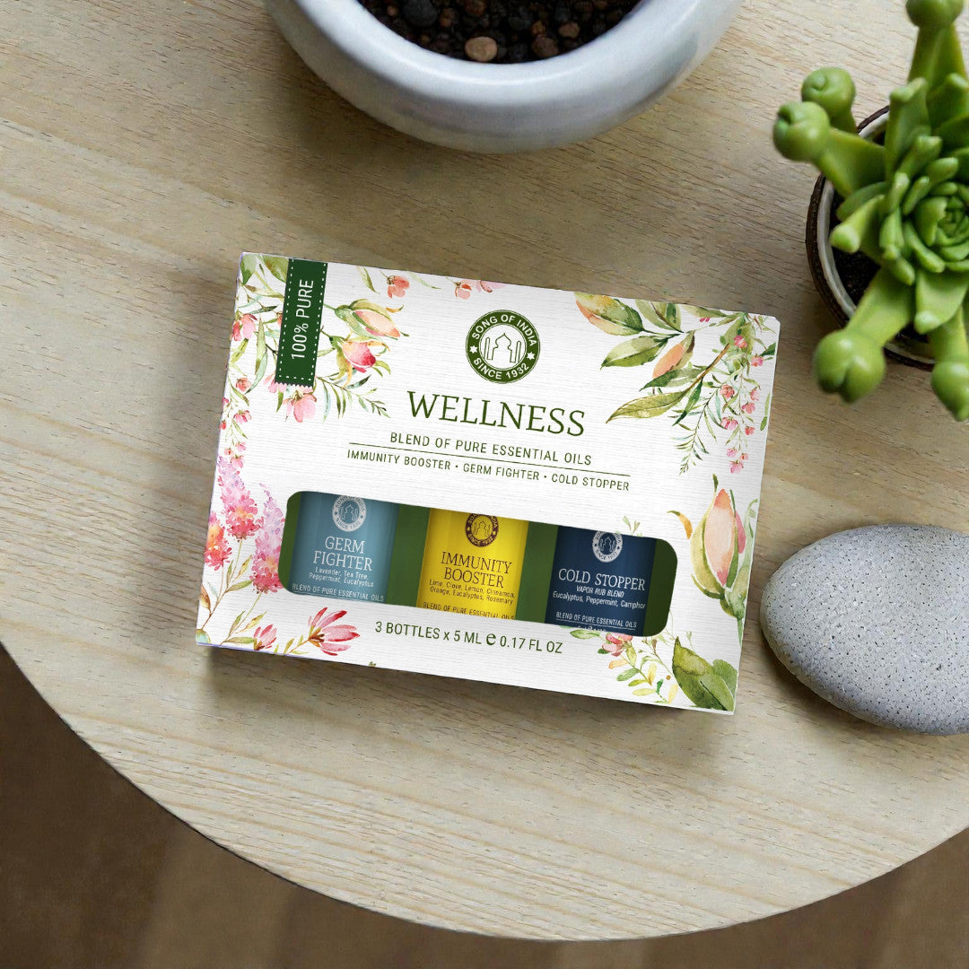 Ätherisches Öl Set „Wellness“ – kleine Fläschchen, große Wirkung