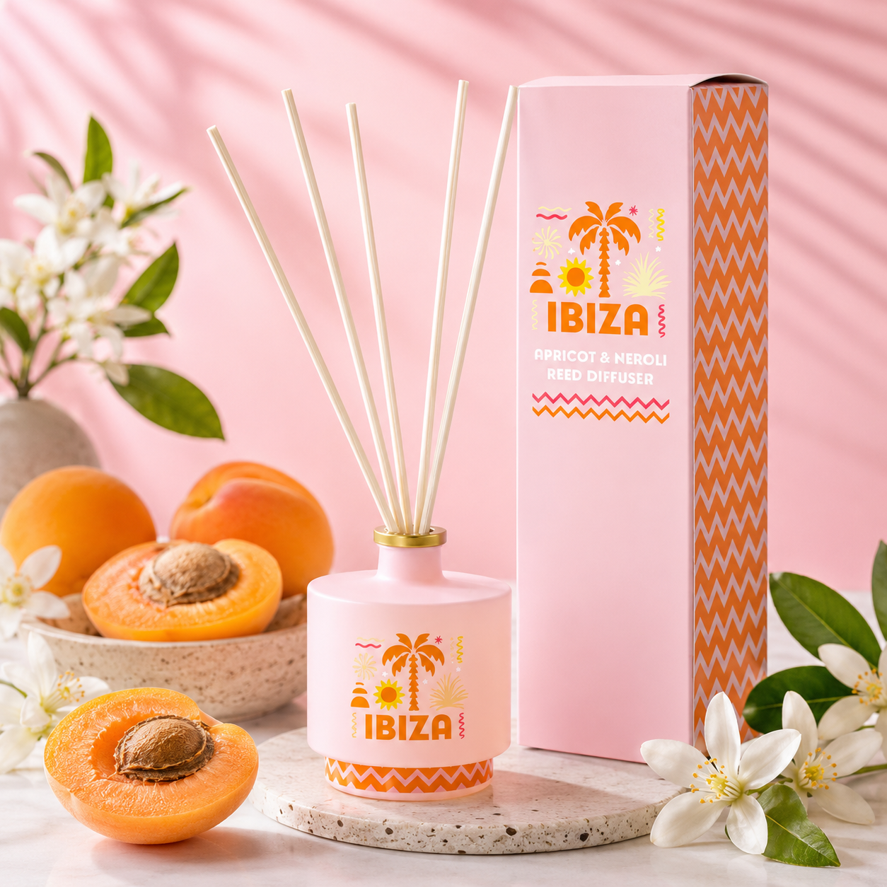 Ibiza – Apricot & Neroli Reed Diffuser (100 ml)