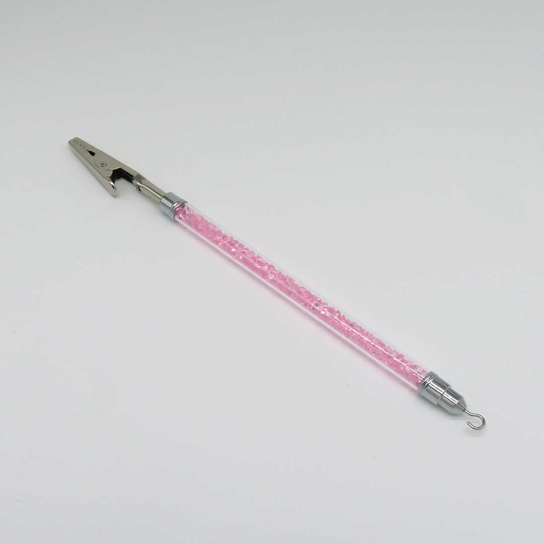 Armband-Helfer mit Glitzergriff – stylisch & super praktisch! (pink)