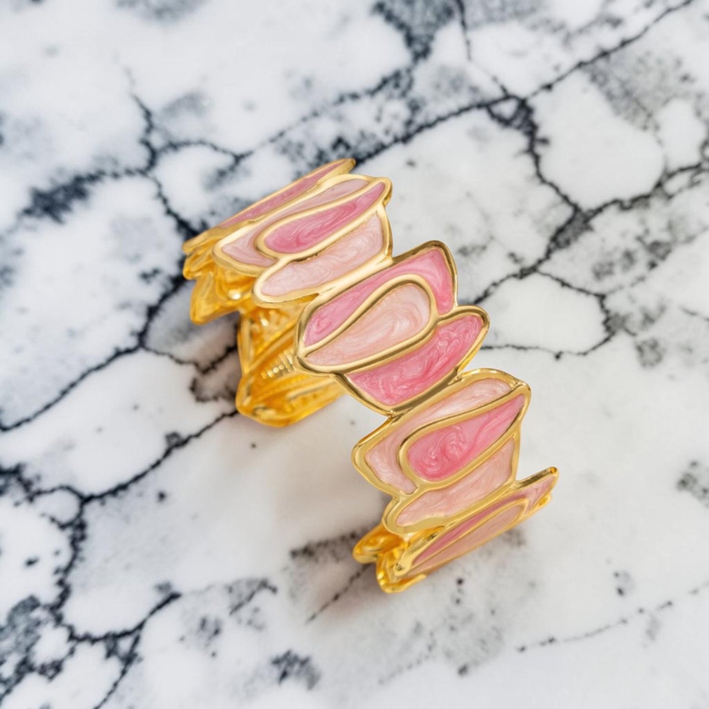 Blush Blossom Armband (Gold)