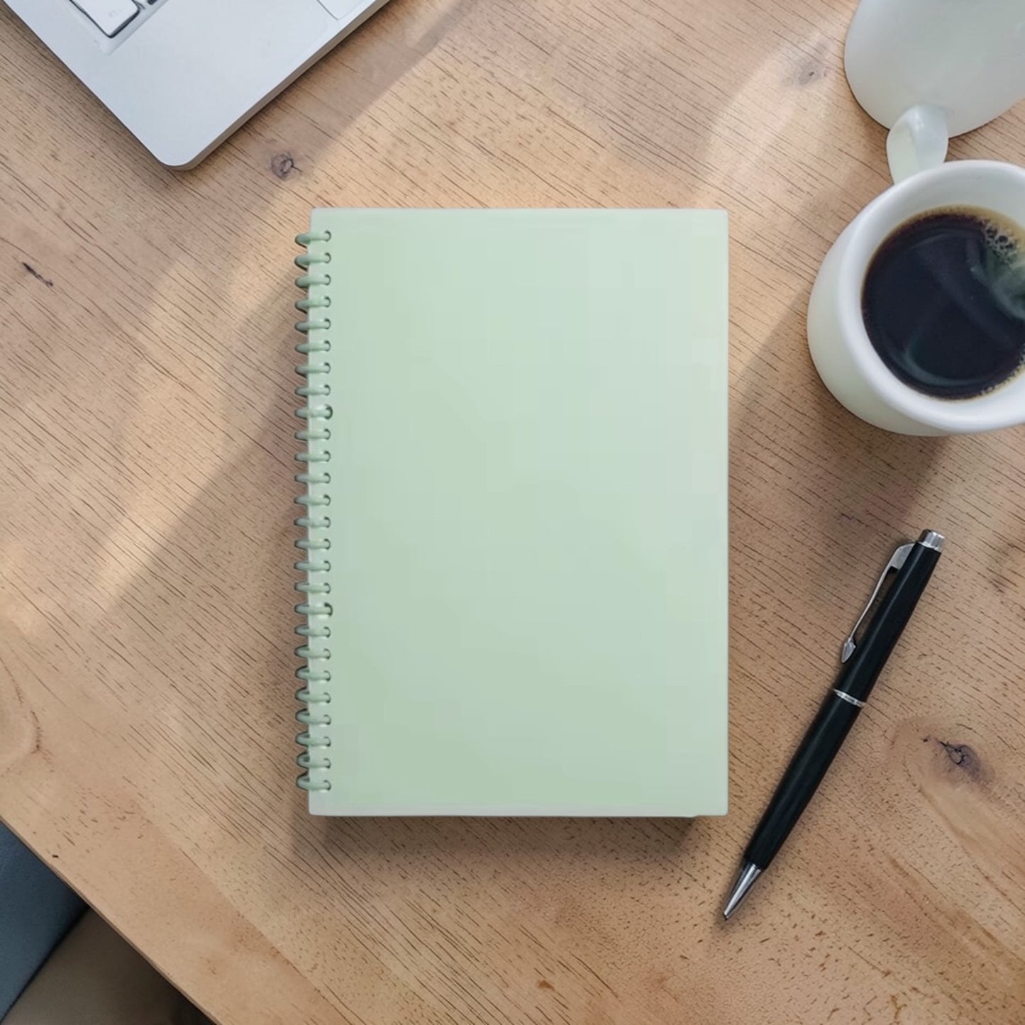 Folienzauber Notizbuch mintgrün