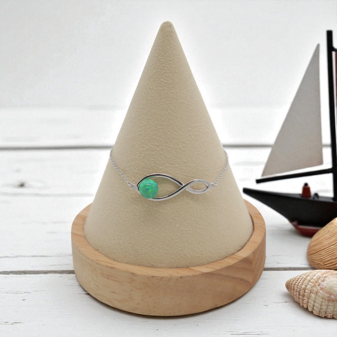 Infinity Pearl Armband (ohne Perle)