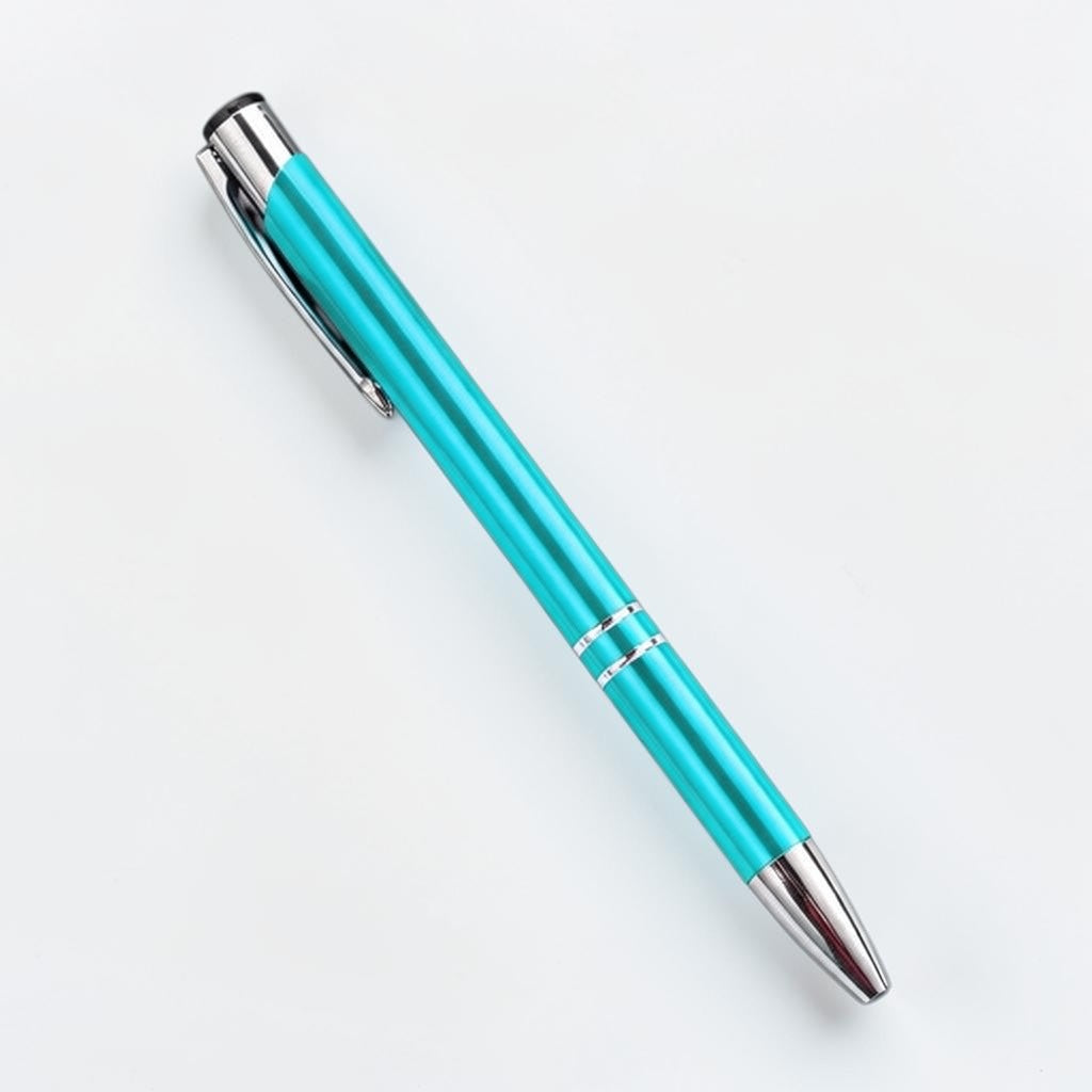 Personalisierter Kugelschreiber Hellblau – elegant & mit Gravur nach Wunsch