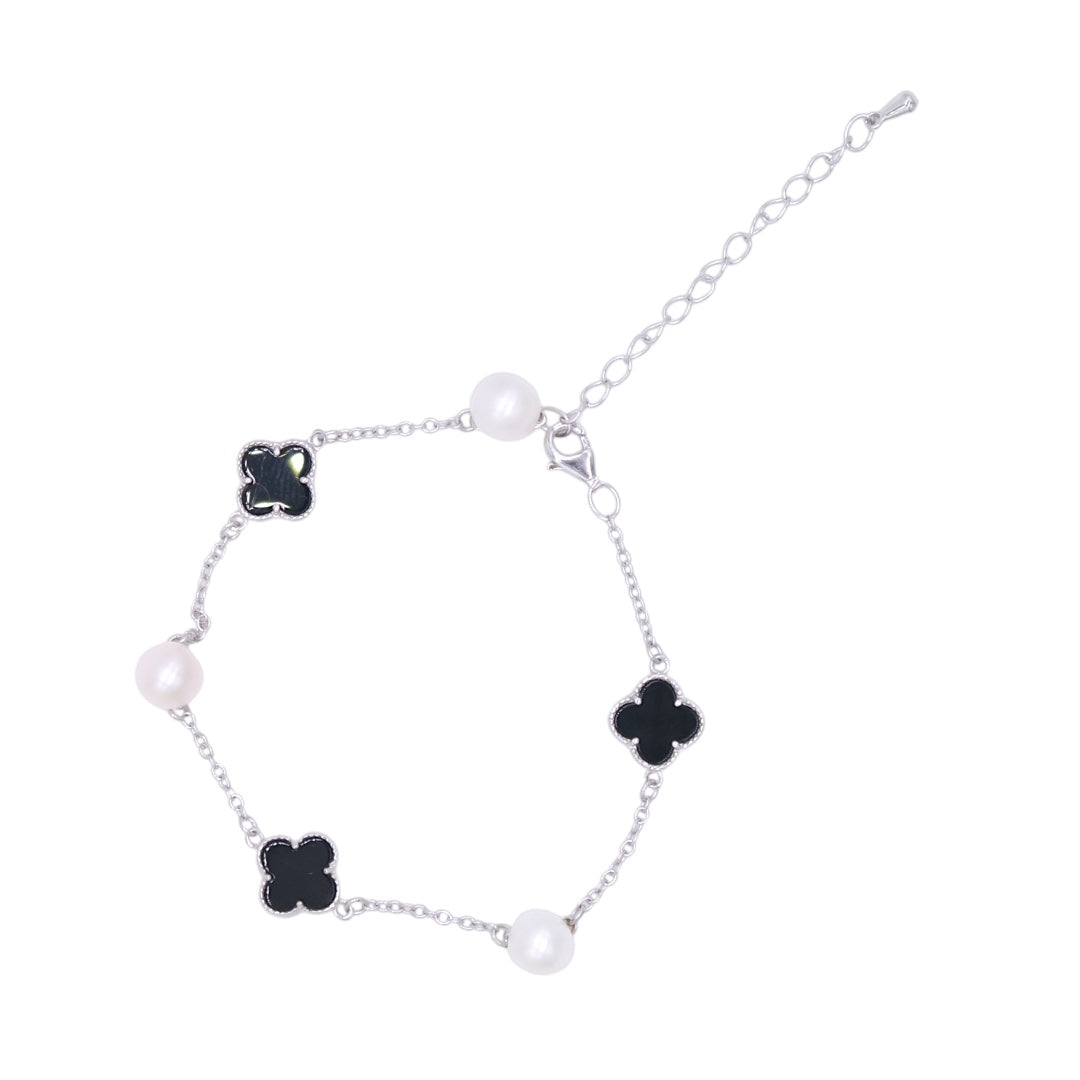 Midnight Clover Armband (ohne Perlen)