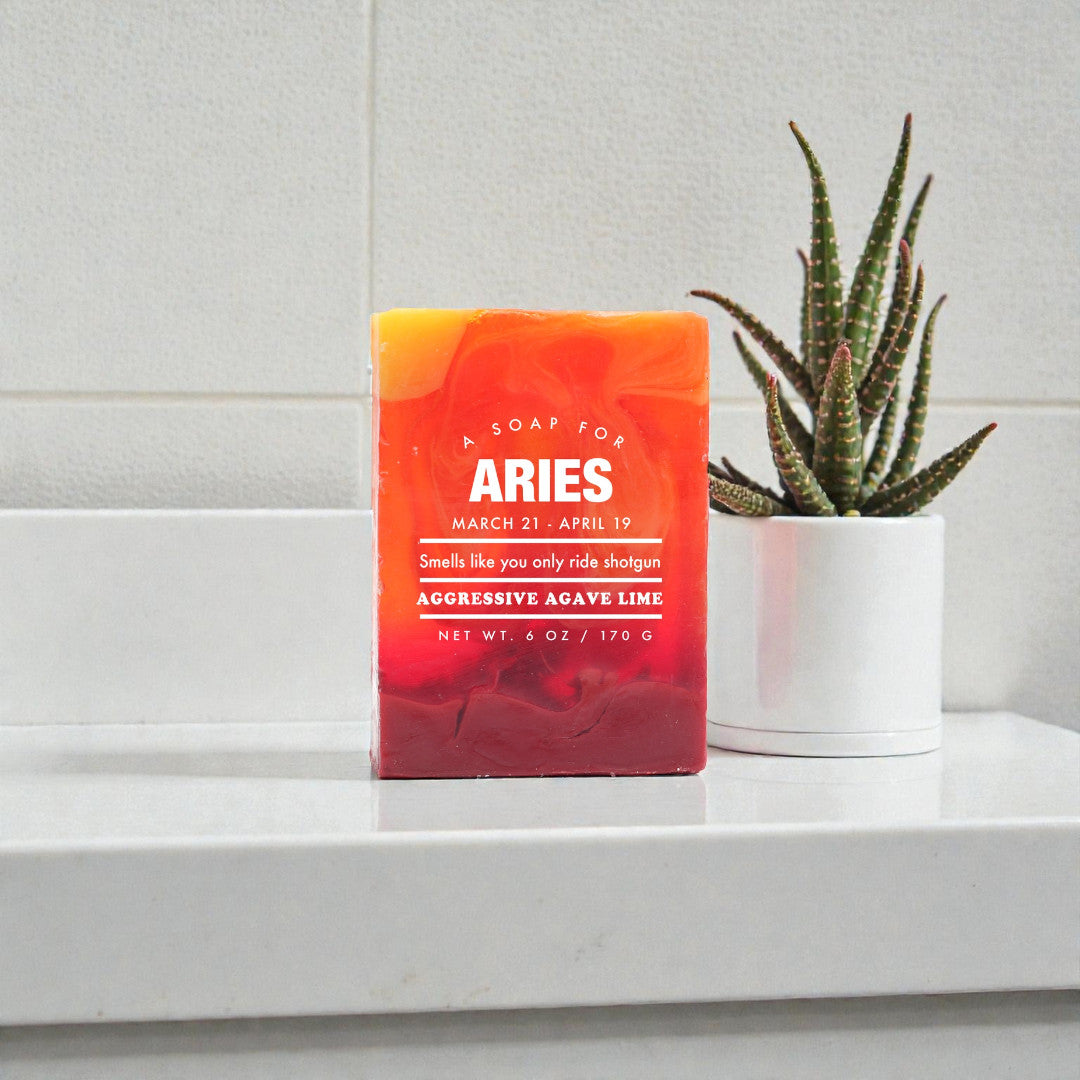 Seife für Widder (Aries) – Agaven-Limetten-Power