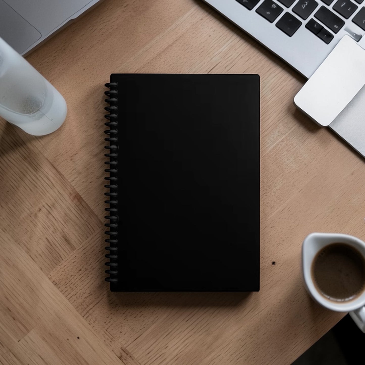 Folienzauber Notizbuch schwarz