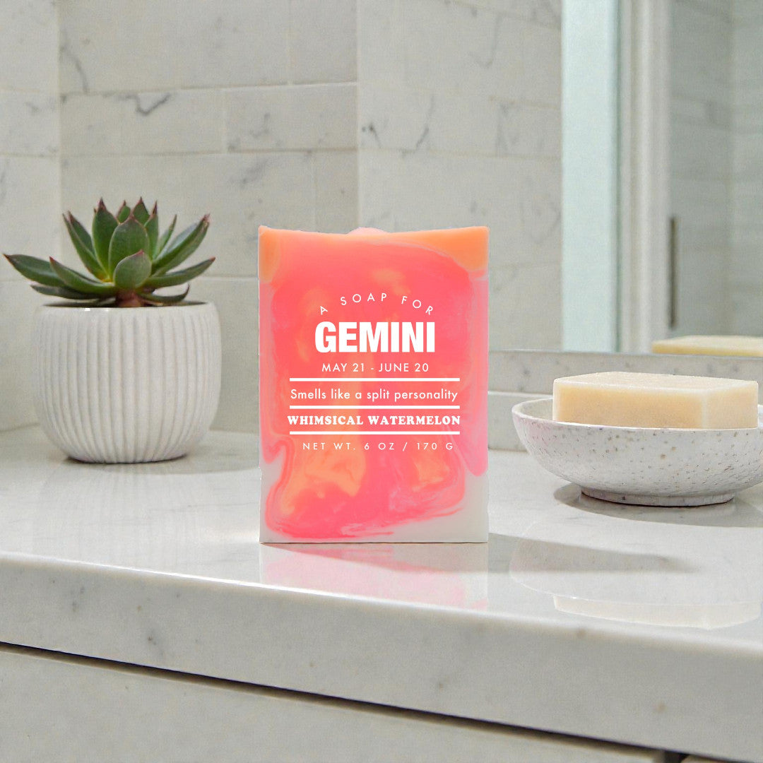 Seife für Zwillinge (Gemini) – Saure Wassermelonen-Laune