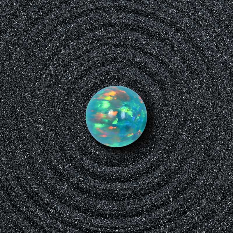 synthetische Opal-Perle OP69