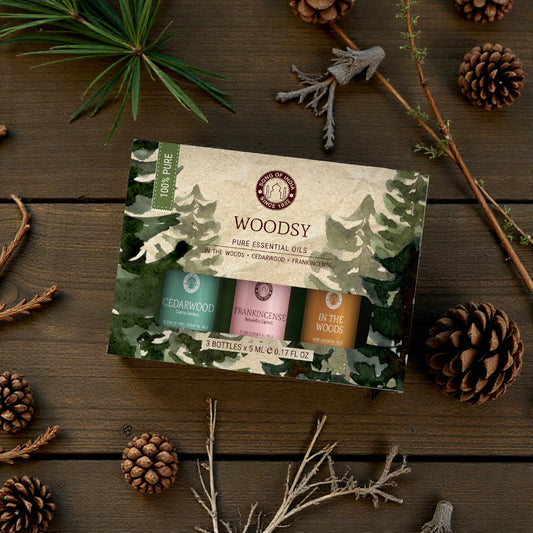 Ätherisches Öl Set „Woodsy“ – Waldbaden für die Nase