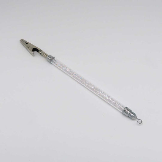 Armband-Helfer mit Glitzergriff – stylisch & super praktisch! (weiß)