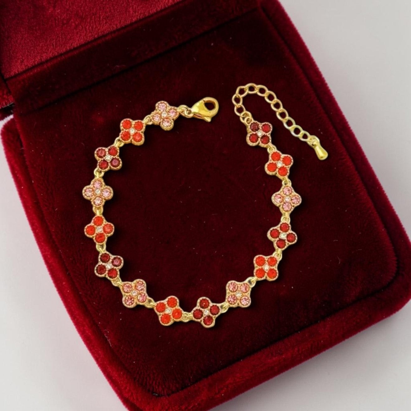 Cherry Blossom Armband – warme Farben voller Eleganz & Glow