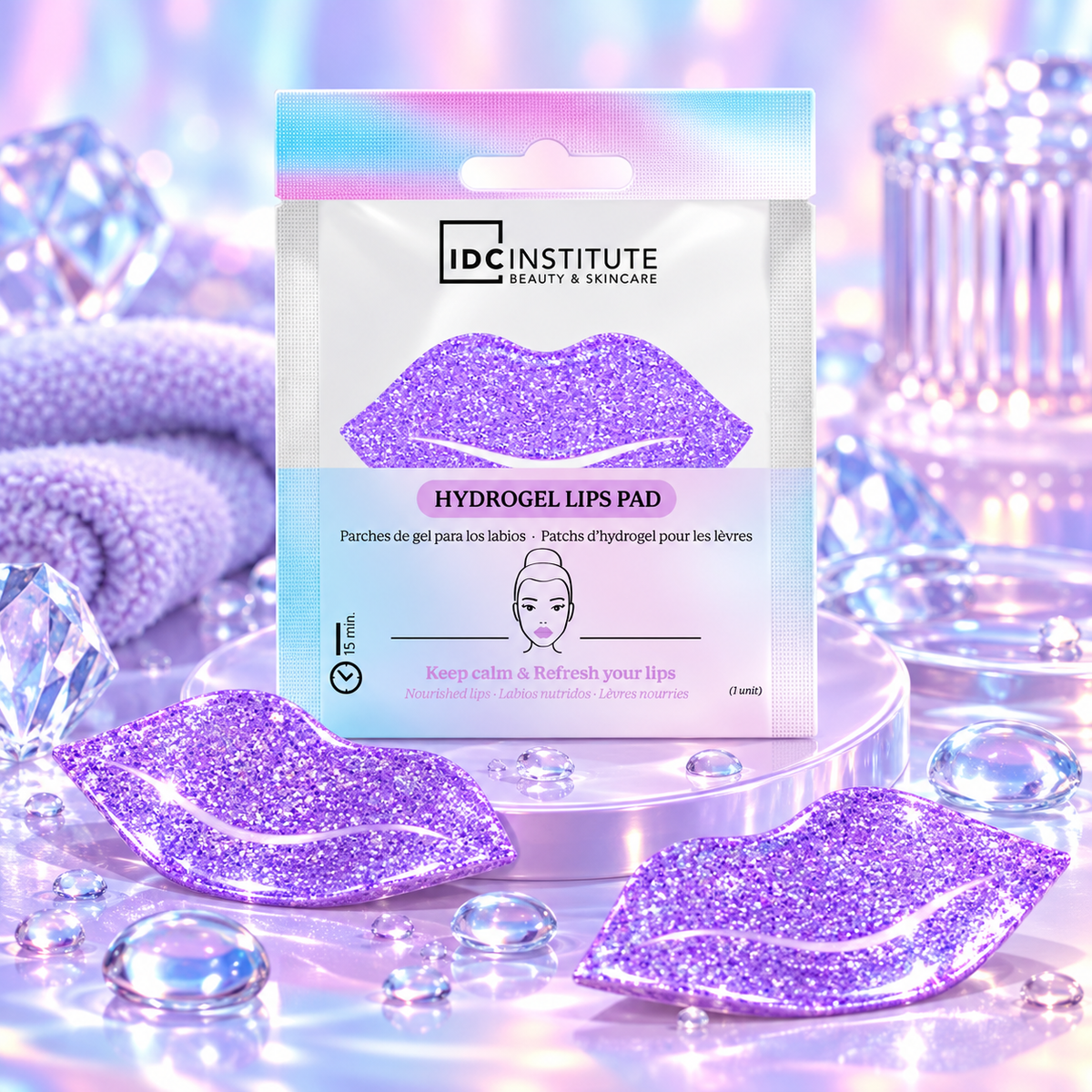 Lip Pads 💖 – Glitzernde Lippenmaske in 3 Varianten