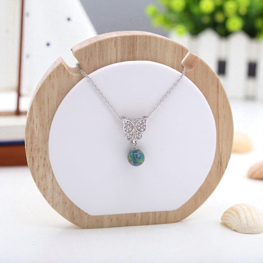 Butterfly Pearl Halskette (ohne Perle)