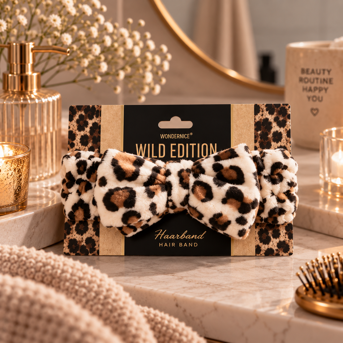 Fluffy Leo Haarband – Wild, weich & wunderbar!