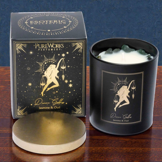 Manifestationskerze „Göttliche Göttin“ – weil innere Stärke auch gut duften darf