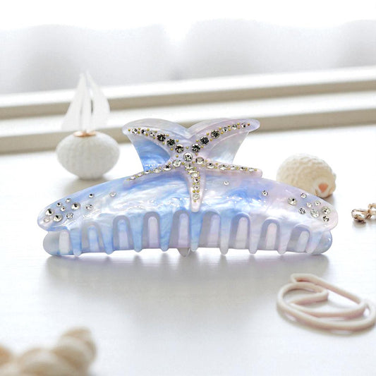 Haarklammer Cloud – maritimer Glanz für dein Haar