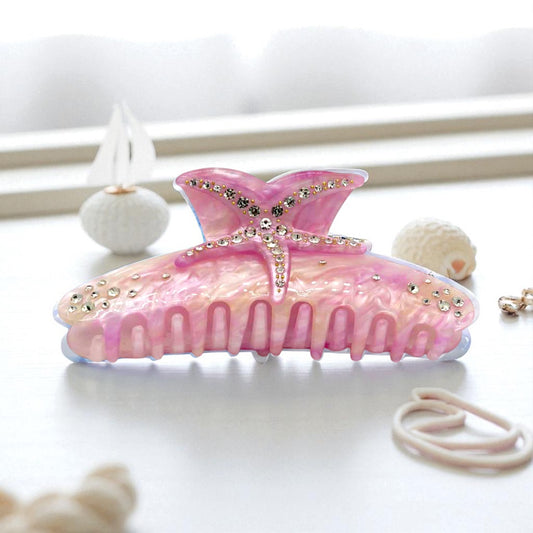 Haarklammer Cotton – maritimer Glanz für dein Haar