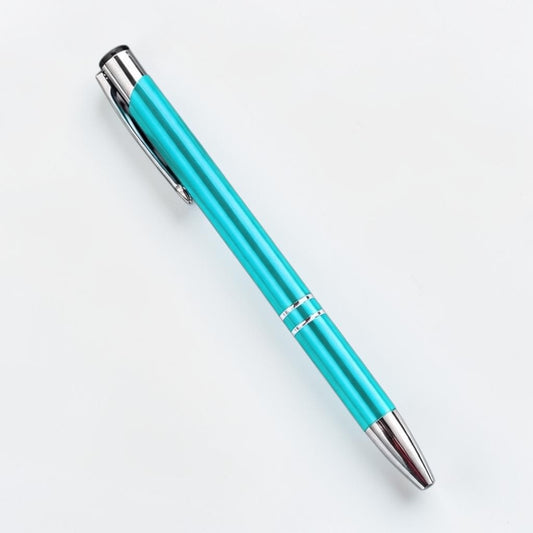 Personalisierter Kugelschreiber Hellblau – elegant & mit Gravur nach Wunsch
