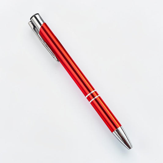 Personalisierter Kugelschreiber Rot – elegant & mit Gravur nach Wunsch