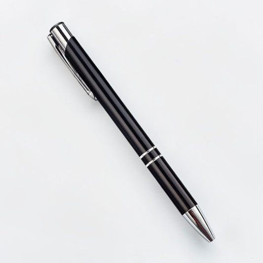 Personalisierter Kugelschreiber Schwarz – elegant & mit Gravur nach Wunsch