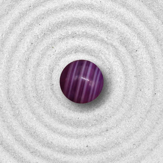 Natursteinperle - Lilaner Achat