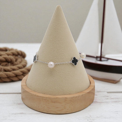 Midnight Clover Armband (ohne Perlen)