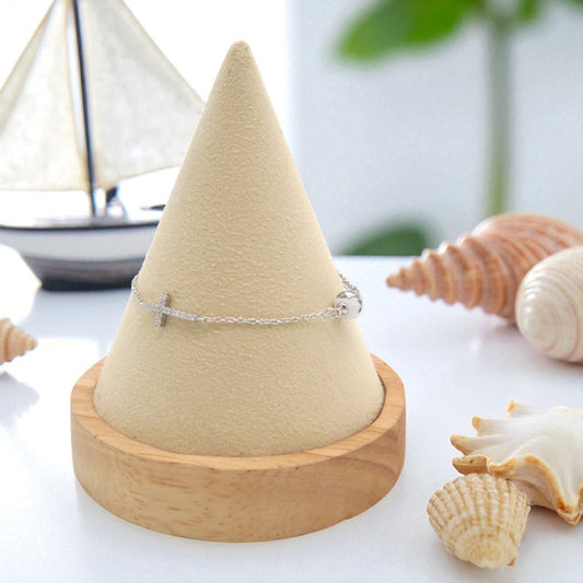 Pearl Cross Armband (ohne Perle)