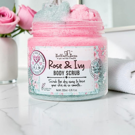 Rose & Ivy Body Scrub – Zuckerpeeling
