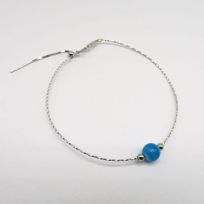 Perlenarmband silber (ohne Perle)