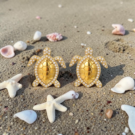 Ocean Sparkle Ohrringe (Gold)