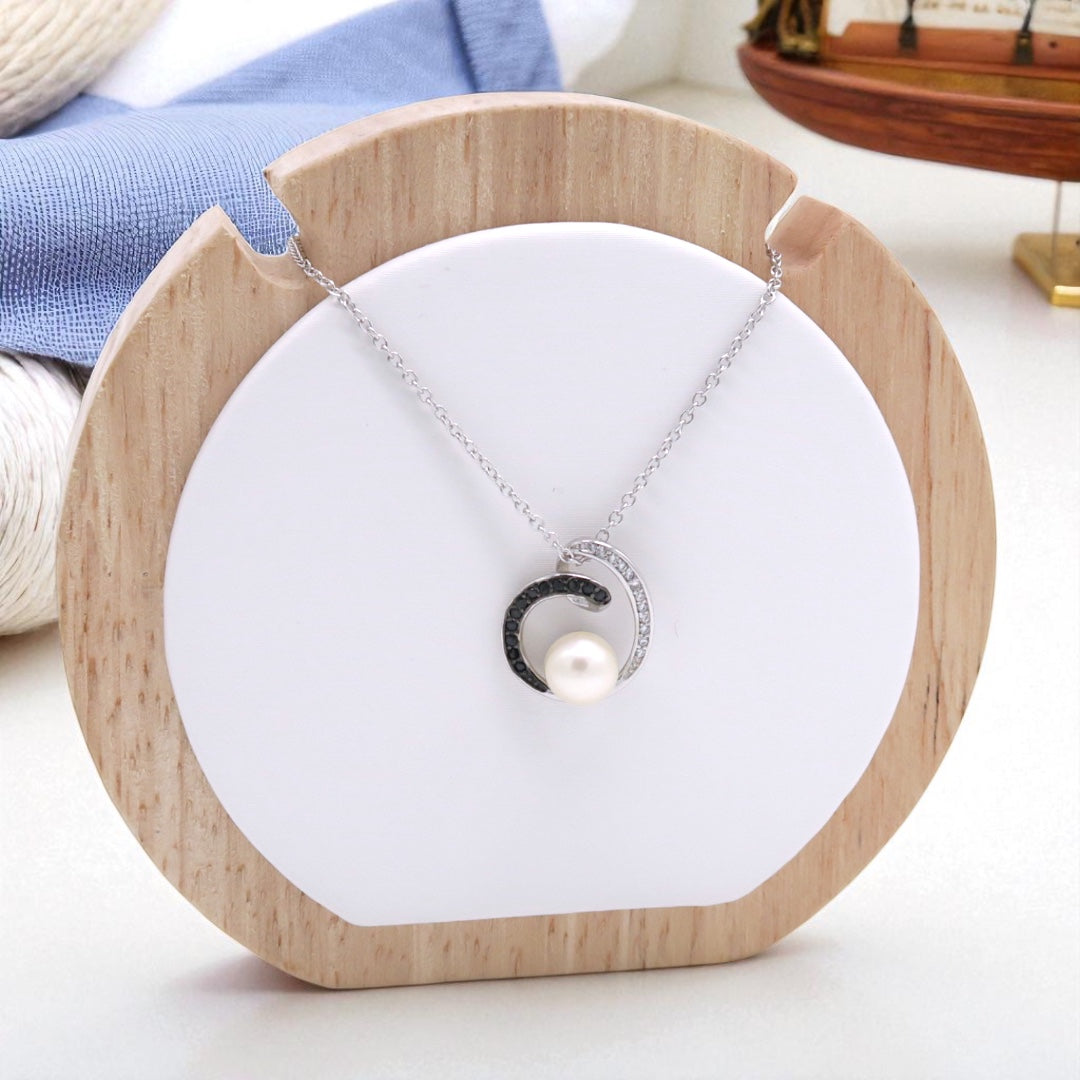 Yin & Pearl Halskette (ohne Perle)