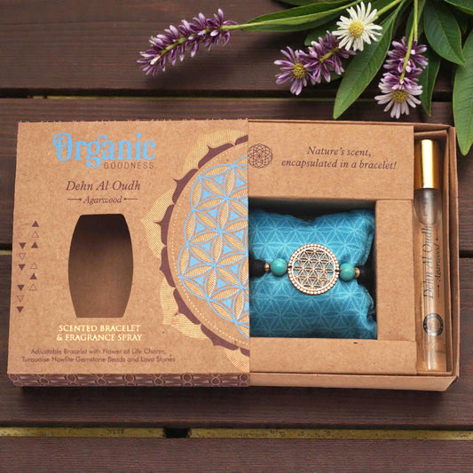Duftarmband „Oudh – Blume des Lebens“