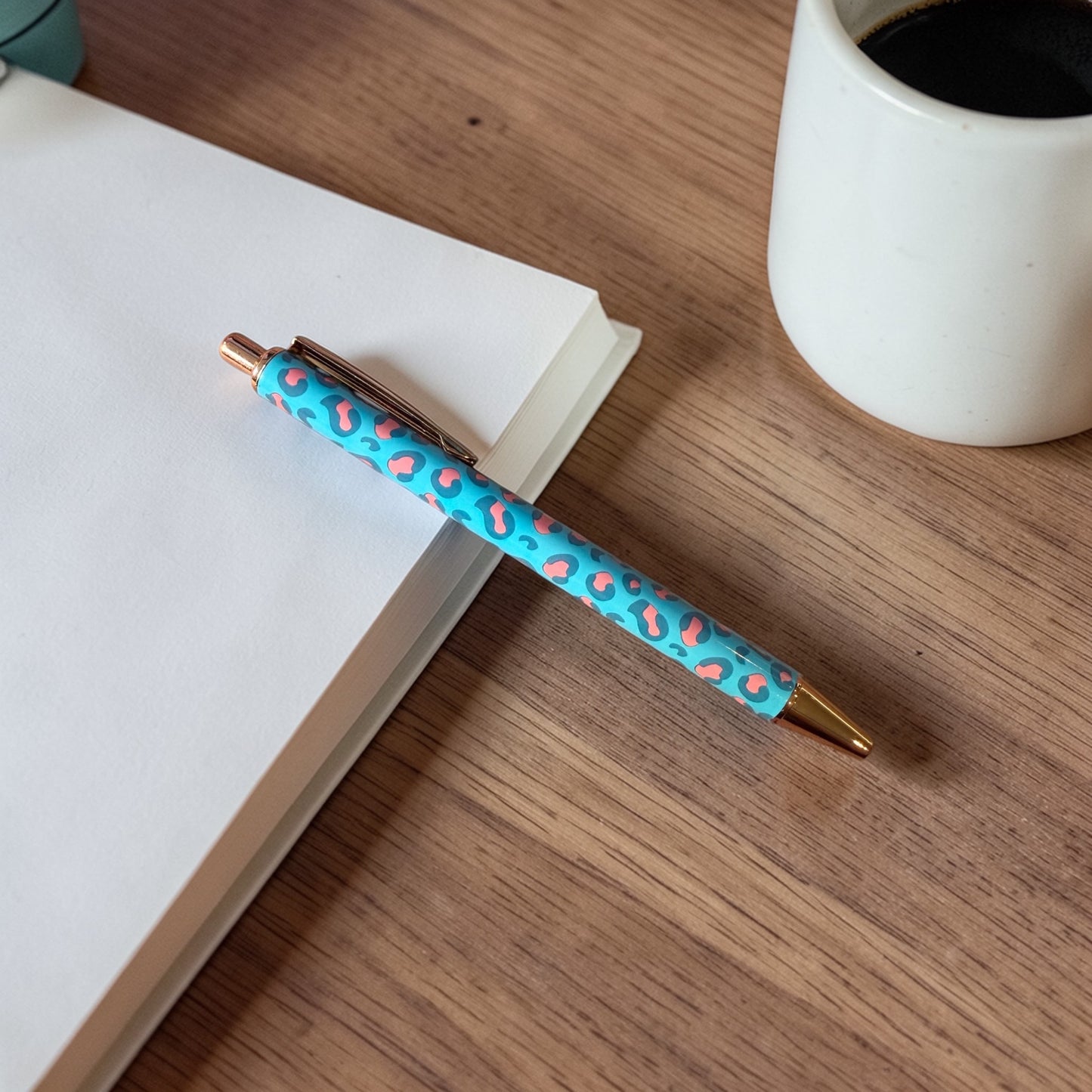 Leo Love Kugelschreiber blau/rosa