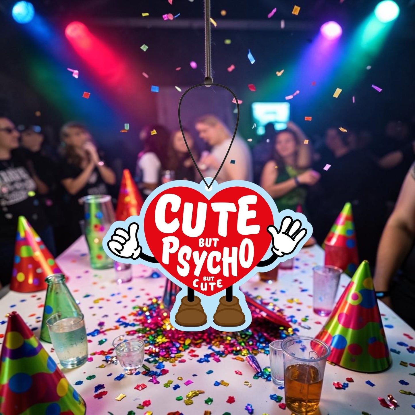 Autoduft “Cute but Psycho but cute” – Honig-Pfirsich