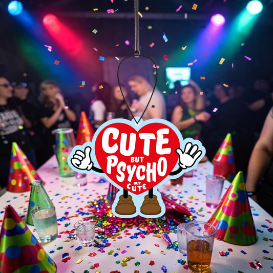 Autoduft “Cute but Psycho but cute” – Honig-Pfirsich