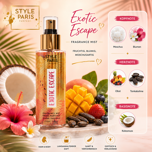 Exotic Escape – Hair & Body Fragrance Mist 100 ml
