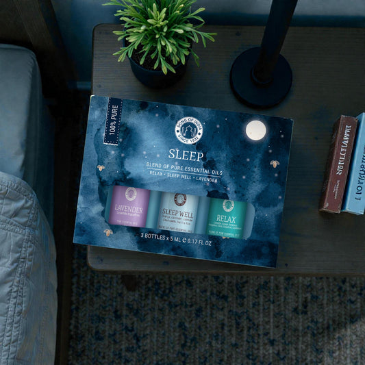 Ätherisches Öl Set „Sleep“ – gute Nacht & süße Träume