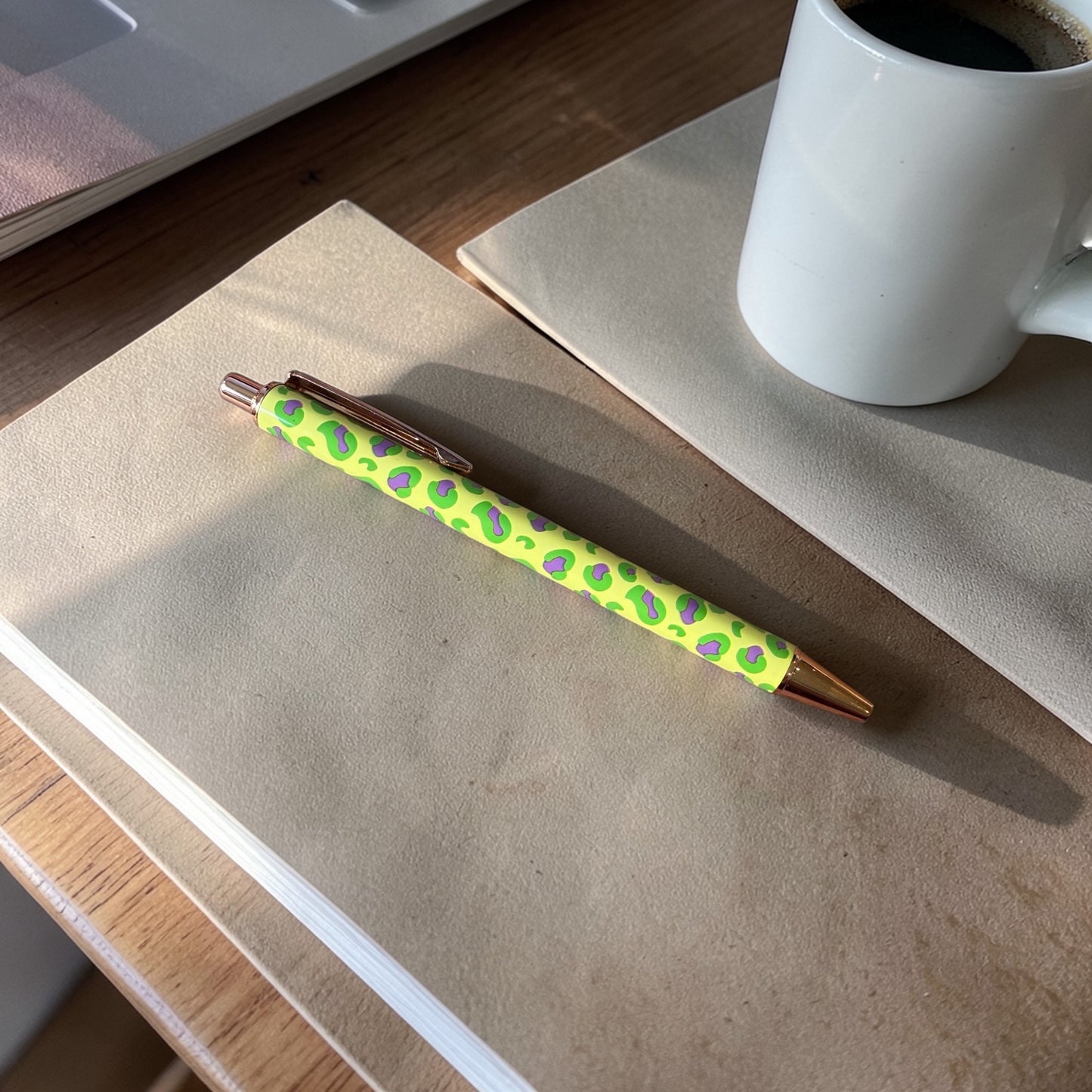 Leo Love Kugelschreiber grün/lila