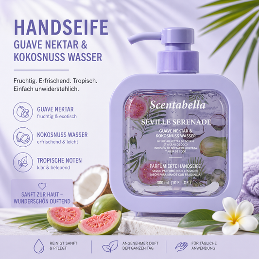 Seville Serenade Handseife – Guavenektar & Kokosnusswasser