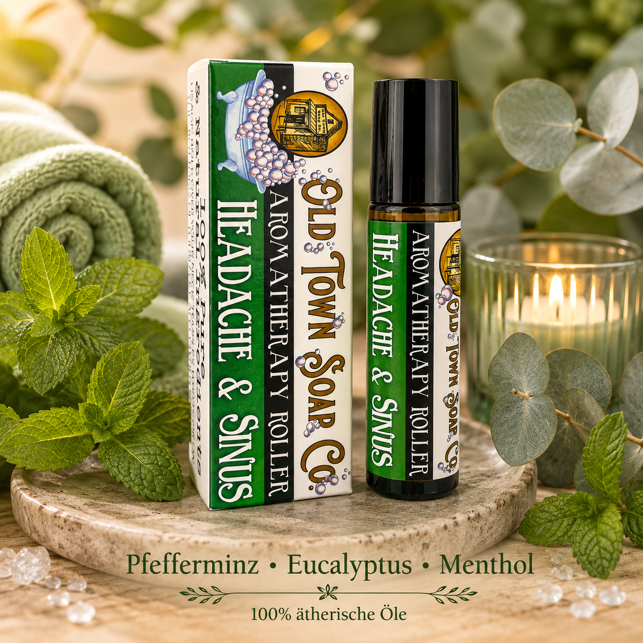 Aromatherapie-Roll-On – Headache & Sinus