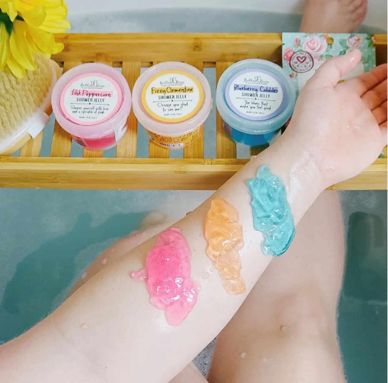 Bella & Bear Tutti Frutti Shower Jellies Geschenkset (3 x 100 ml)