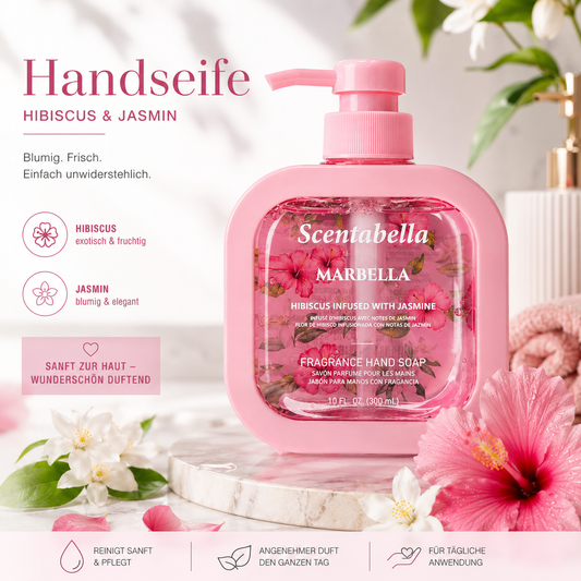 Marbella Handseife – Hibiscus & Jasmin