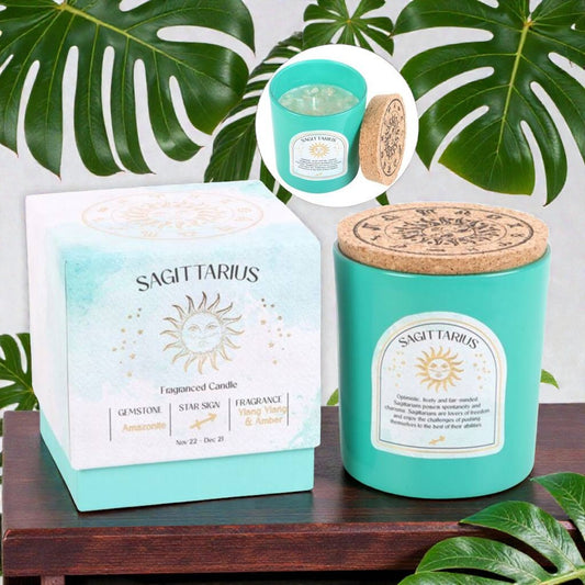 Sternzeichenkerze „Schütze“ – Freiheit, Fernweh & gute Energie