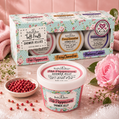 Bella & Bear Tutti Frutti Shower Jellies Geschenkset (3 x 100 ml)