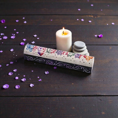 Räucherstäbchenhalter „Chakra Flow“