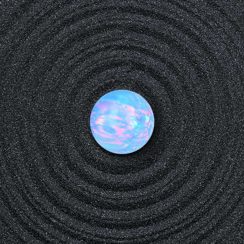 synthetische Opal-Perle OP26