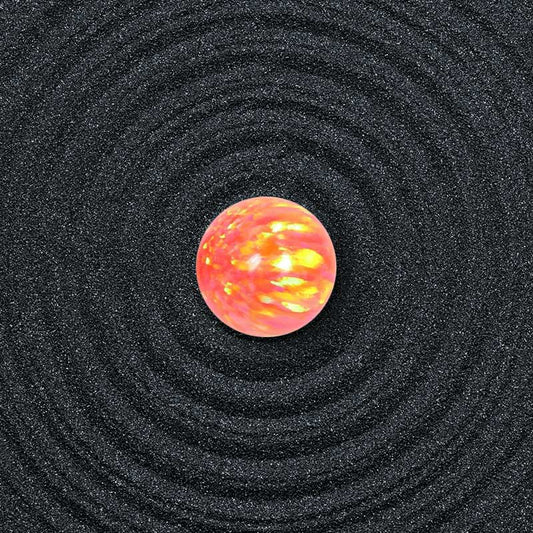 synthetische Opal-Perle OP37