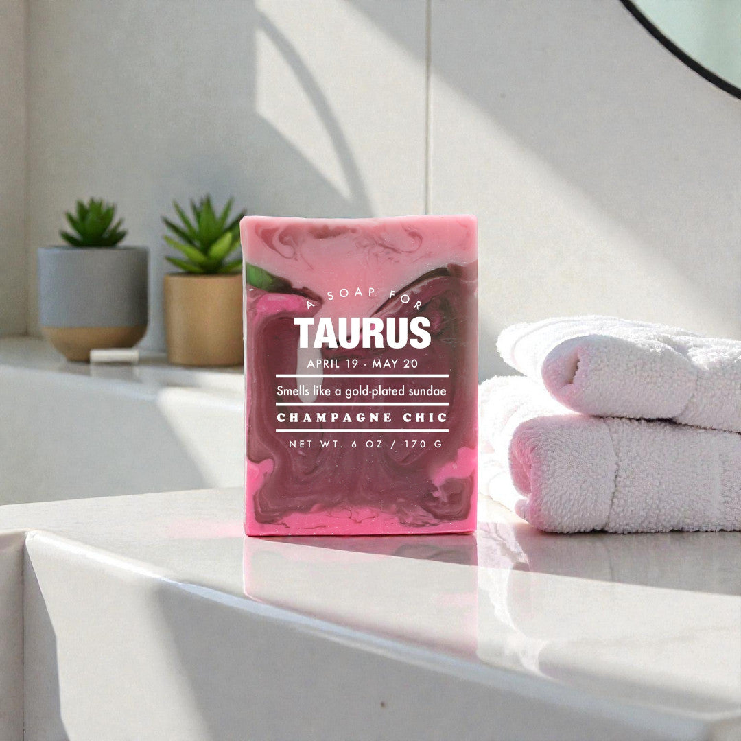 Seife für Stier (Taurus) – Champagnerbirnen-Luxus